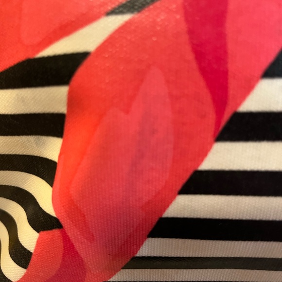 Kate Spade Striped Bow Canvas Sonoma Tote - Picture 10 of 12